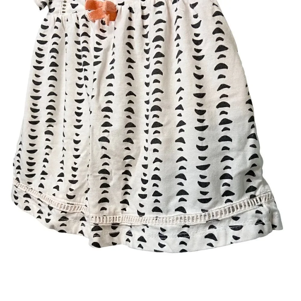 Jessica Simpson Printed Ruffle Short Sleeve Dress in Size 3-6 Months